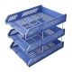 Deli File Tray 268 x 336 x 118mm Blue #E9209