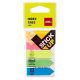 Deli Index Tabs 43 x 12mm Tab Assorted #EA10602