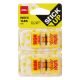 Deli Index Tabs 44 x 25mm Tab Assorted #EA10101