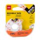 Deli Invisible Tape 18mm x 50um x 7.62m 1 Roll White #EA30011