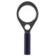 Deli Magnifier Large Glass 2.5X Black #E9090