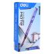 Deli Roller Pen Pack of 12s 0.5mm Blue #EQ20230