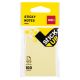Deli Sticky Notes 76 x 51mm 3 x 2 100 Sheets Yellow #EA00253