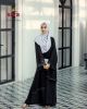 Fancy Layered Black Abaya