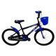 20 Inch Bicycle with front basket, Blue FN2029-20