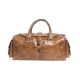 Corvo Leather Full Grain Brown Leather Duffle Bag