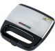 Geepas Grill Maker 2 Slice Non Stick 750W Silver/ Black GGM6001