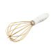 Wilton Large Balloon Whisk, Gold With Marble Handle