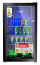Geepas Showcase Chiller No frost colling 120 Liter Black LED GSC1223