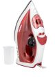 Geepas Steam Iron Non Stick Coating 1600W Red GSI7783