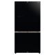 Hitachi Four Door French Bottom Freezer 720 Liters Black RWB720VK0 GBK