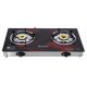 Krypton Stainless Steel Double Gas Burner