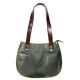 Corvo Leather Ladies Handbag - Green Colour