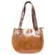 Corvo Leather Ladies Handbag - Tan Colour