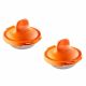 Lekue Egg Poacher 2-Piece Set, Orange