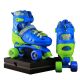 Soccerex adjustable balanced roller skates for kids. (Blue) LF-3183