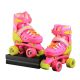 Soccerex adjustable balanced roller skates for kids. (Pink) LF-3183