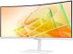 Samsung 34- Inch LS34C650TAMXUE White,Curved U-WQHD Viewfini LED Monitor
