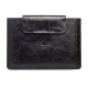 Corvo Leather Macbook Flap Sleeve For 13 Inches - Black