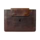 Corvo Leather Macbook Flap Sleeve For 13 Inches - Brown