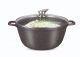 Homeway Marble Casserole With Lid Die Cast Aluminum 24Cm