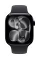 Apple Watch Series 11 GPS 46mm Jet Black Aluminium Case with Black Sport Band M/L