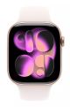 Apple Watch Series 11 GPS 46mm Rose Gold Aluminium Case with Light Blush Sport Band M/L