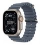 Apple Watch Ultra 3 GPS + Cellular 49mm Natural Titanium Case with Anchor Blue Ocean Band