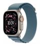 Apple Watch Ultra 3 GPS + Cellular 49mm Natural Titanium Case with Light Blue Alpine Loop Medium