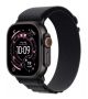 Apple Watch Ultra 3 GPS + Cellular 49mm Black Titanium Case with Black Alpine Loop Large