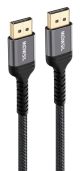 Mowsil DP 4K 60Hz 1.2 Cable Braided 3Mtr 