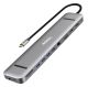 Mowsil USB-C Docking station 13 IN 1 With DP+ HDMI