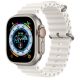 Apple Watch Ultra GPS + Cellular, 49mm Titanium Case with White Ocean Band