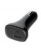 Xcell Fast Car Charger With C To C Cable Black