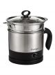 Prestige Multi Purpose Stainless Steel Kettle 1.2L Silver/Black