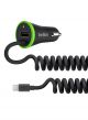 Belkin Boost Up Universal Car Charger With USB 2.0 Cable For iPhone iPad Black