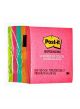 3M Pack Of 5 Neon Collection Post It Notes Set Multicolour