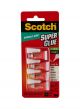 3M 4-Piece Scotch Single-Use Super Glue Clear 2G