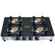 Pigeon Blackline 4 Burner Squares Stainless Steel Auto
