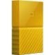 WD My Passport Worldwide External Hard Drive Yellow