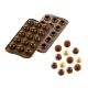 Silikomart 3D Choco Tartufino Mold, 15 Cavities