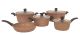 My Cook Granite Cookware Set MY9018 9 Pieces