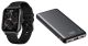 Xcell G10 Pro Smart Watch Black and Power Bank 10200 mAh Black/ White