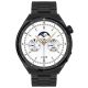 Xcell Elite 4 Smart Watch with Black Metal Frame Black Steel Strap