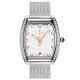 Xcell Selen Smart Watch Silver Frame Silver Stainless Steel Strap