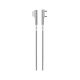 Swiss Military Type C to Lightning 2M Braided Cable White