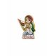 Omani Girl with Flag Magnetic Metal Badge -12 pcs set