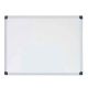 Deli Whiteboard 450 x 600mm 18IN x 24IN Silver #EV450