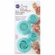 Wilton Easy Pipe Flower Tip, 4-piece Set