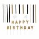 Wilton Metallic Birthday Candles, Set of 25